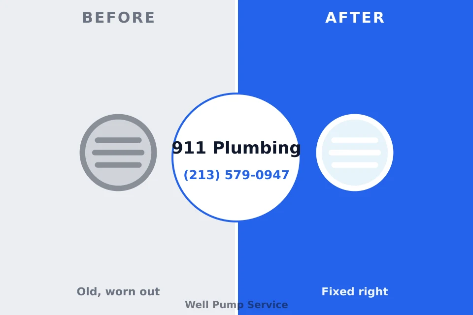Before and after: plumbing company Lebanon, IN